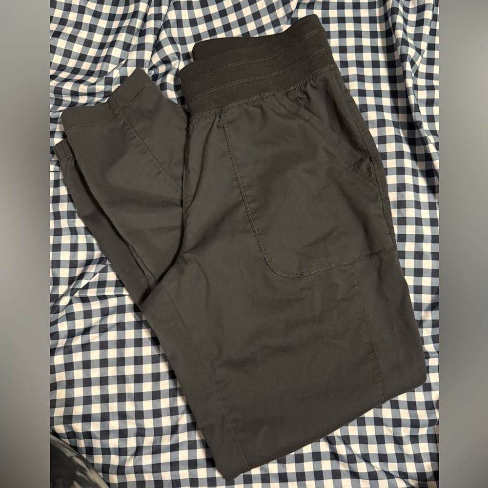 Women’s Grey Jogger Scrub Pants Size Small